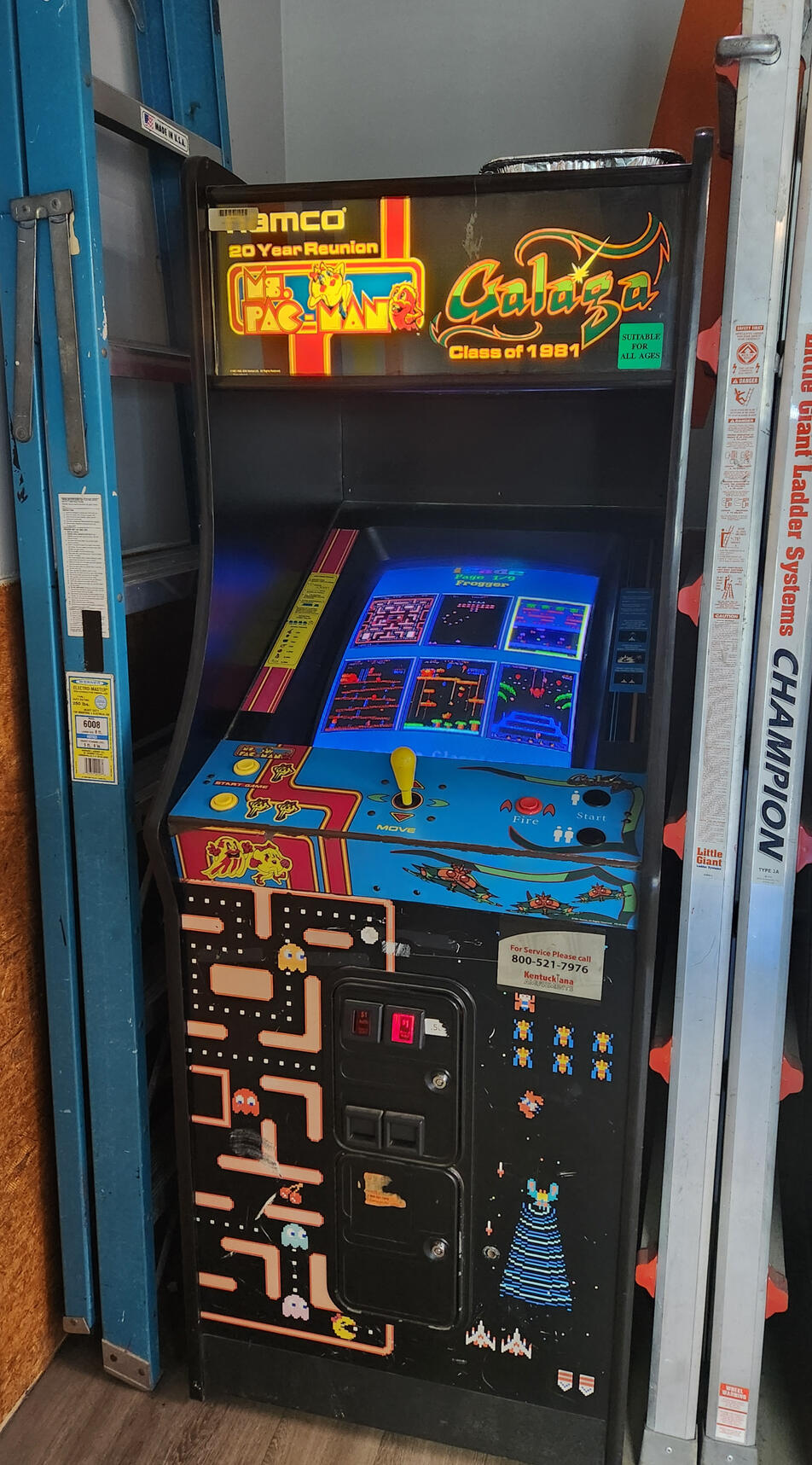 Mr Pac Man & Galaga